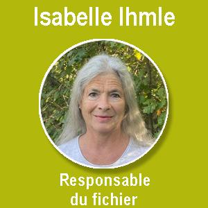 Isabelle Ihmle - Responsable du fichier