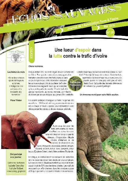 Echos sauvages 29 - Couverture