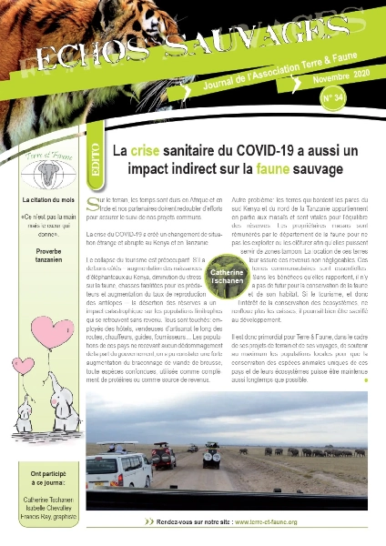 Echos sauvages 34 - Couverture