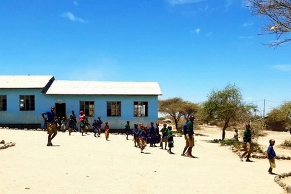 Extérieur d'une école