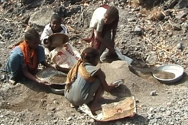 Récupération du sable