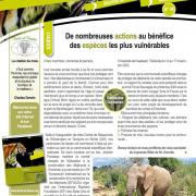 Couverture Echos Sauvages N° 40 - Novembre 2023