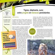 Couverture d'Echos Sauvages N° 43 - Avril 2025