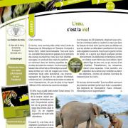 Couverture Echos Sauvages N° 41 - Avril 2024